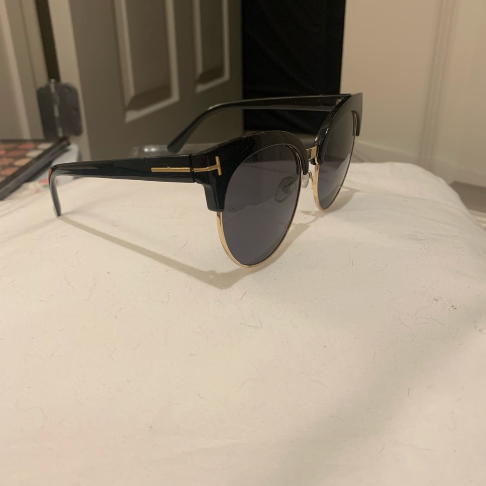 Semi Rimless Sunglasses - Picture 4 of 9
